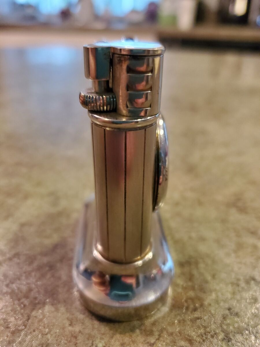 VERY RARE Vintage Alfred DUNHILL Longitude Ltd Ed Clock Table Cigarette Lighter VERY RARE Vintage Alfred DUNHILL Longitude Ltd Ed Clock Table Cigarette Lighter