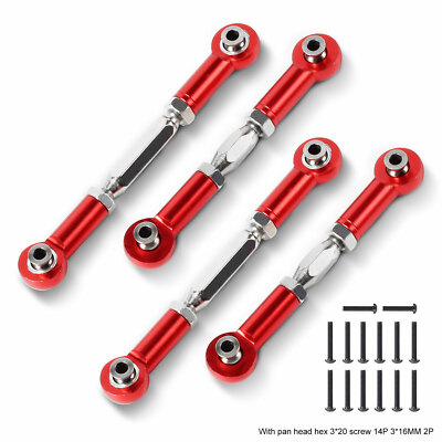 RCAWD AR330446 COMPOSITE LINK SET FOR ARRMA 3s BLX Vorteks Senton Granite MEGA