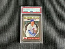 2020 TOPPS FINEST FLASHBACKS #67 NICO HOERNER *ROOKIE PSA 10 GEM MINT*  CUBS