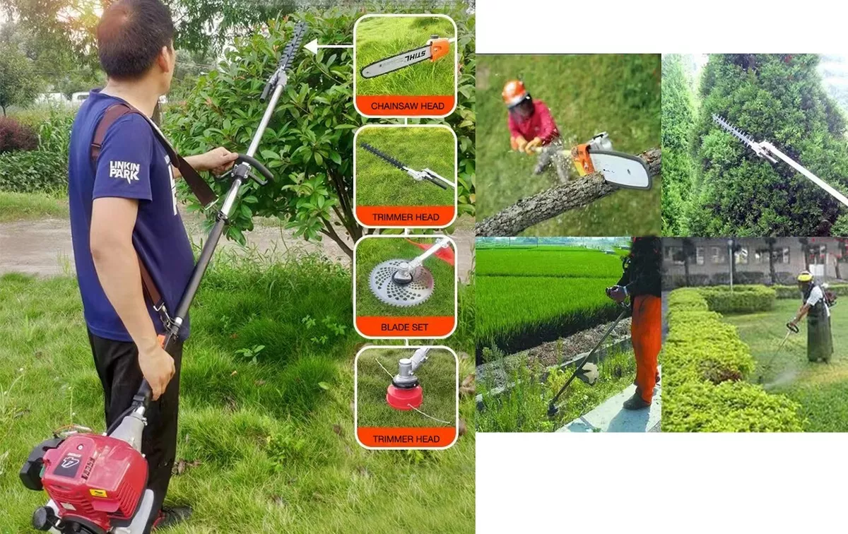 Weed wacker and lawn mower outlet