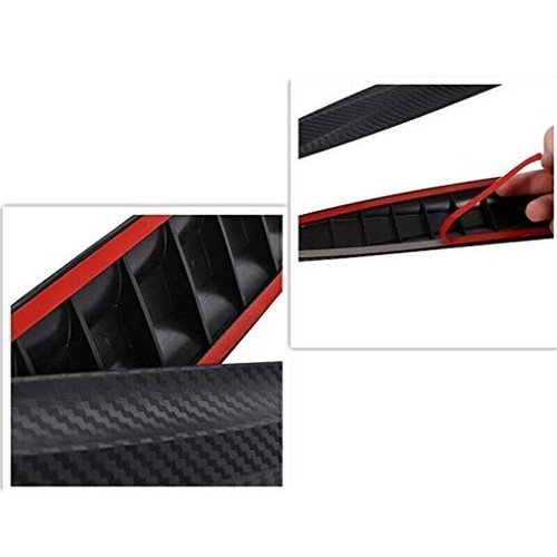 Carbon Fiber Grain Anti-Collision Strip Bumper Protector Sticker For Audi Q5 - Picture 8 of 13