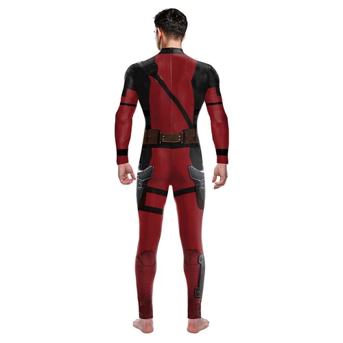Niño Adulto Wolverine Mono Deadpool Body Disfraz Trajes Vestido Nuevo - Imagen 7 de 32