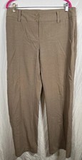 AB Studio Ladies Dress Pants Size 10 Khaki