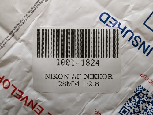 NIKON AF NIKKOR 28MM 1:2.8 Camera Lens - Picture 4 of 8