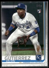 2019 Topps Update #US116 Kelvin Gutierrez (RC) -  Kansas City Royals