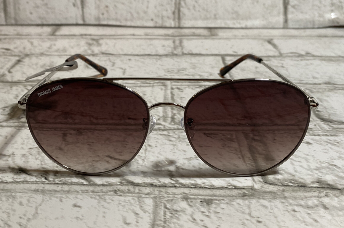 Thomas James Sunglasses Effortlessly Cool 03-Brown UV400  display picture 2