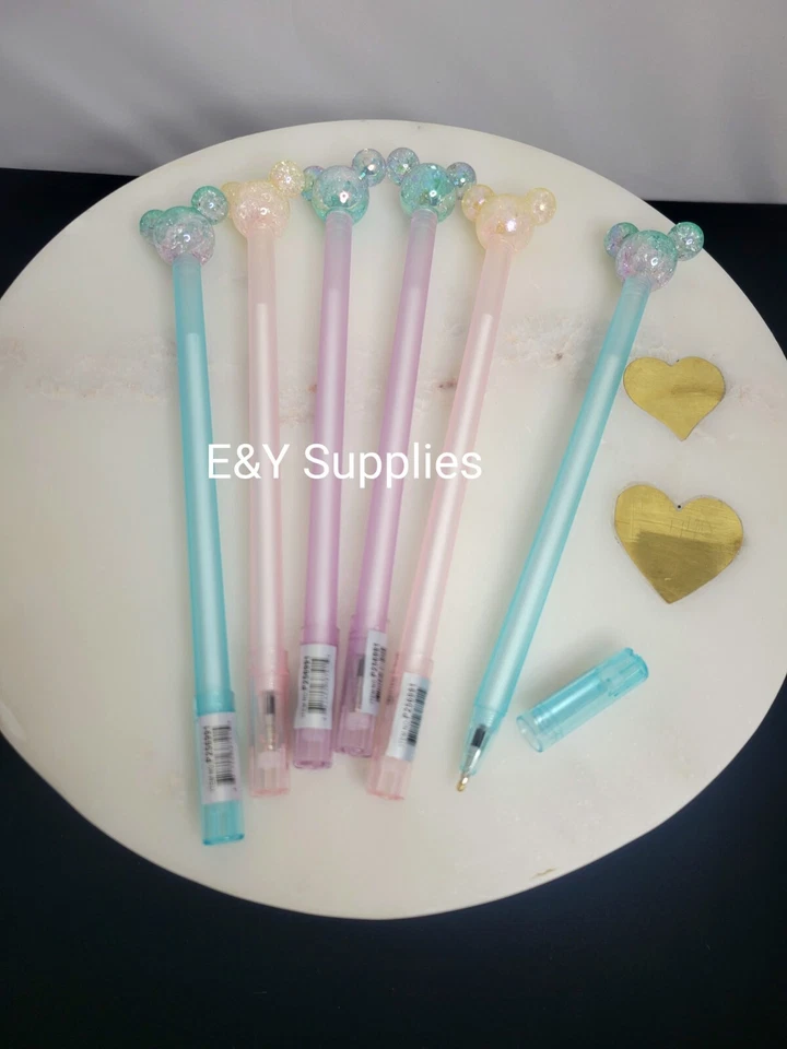 Pluma de orejas brillantes suministros para fiestas de cumpleaños 6 piezas Foto 3 de 3