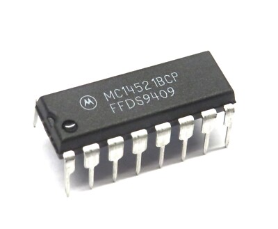 5 Stück MC14521BCP 24-Stage Frequency Divider DIP16, Motorola