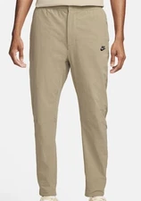 Nike Sportswear Commuter Tapered Leg Standard Fit Pants Khaki New W/Tags Men’s S