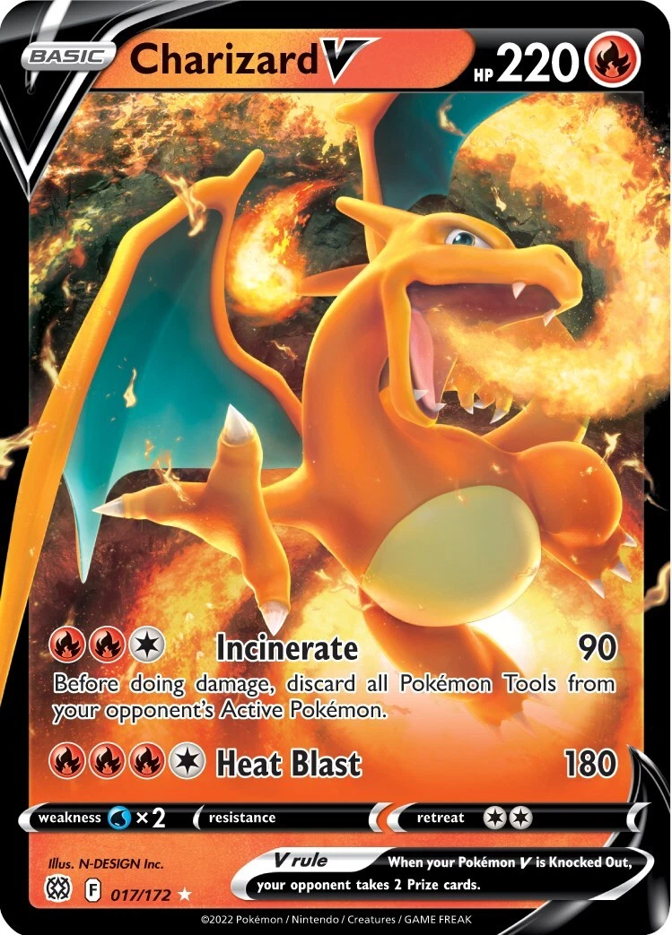 Charizard V Pokémon TCG Cards for sale | eBay