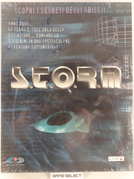 S.T.O.R.M. Storm PC Computer CD-ROM BIG BOX Italienisch Original Neu Versiegelt-image