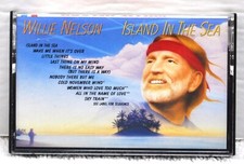 WILLIE NELSON "Island In The Sea" 1987 Cassette Columbia FCT40487