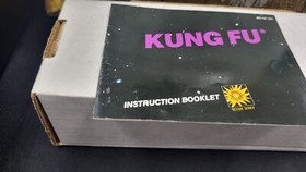 KUNG FU NINTENDO ORIGINAL NES VIDEO GAME INSTRUCTION MANUAL BOOK ONLY