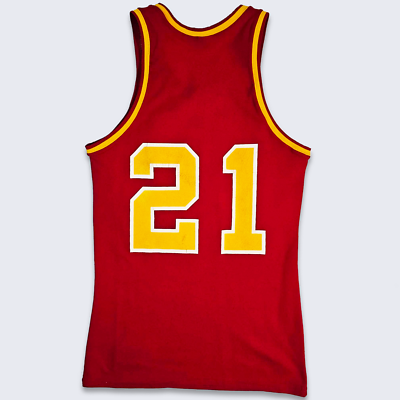 Atlanta Hawks Vintage 80s Dominique Wilkins Sand Knit Basketball