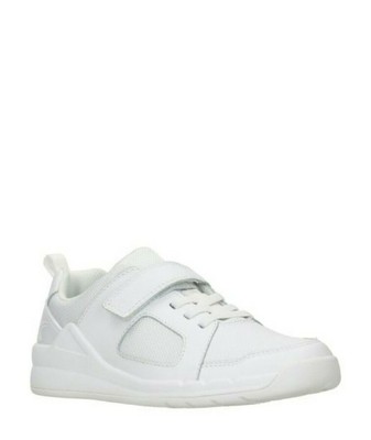 clarks sneakers kids white
