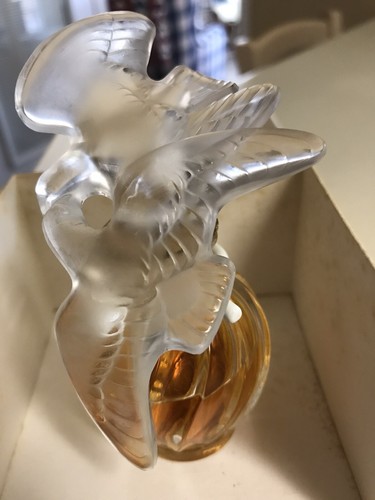 De colección Nina Ricci L'Air Du Temps Pure Parfum-1.0 fl.-Botella doble paloma - Imagen 1 de 7