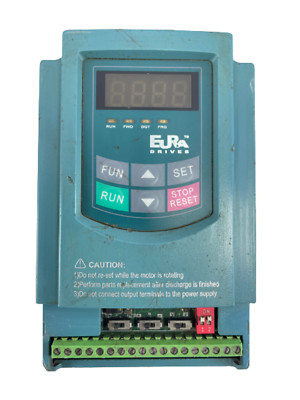 EuroDrives E1000-0007S2 1F-230V 0 75KW 4 5A Ac-Antrieb Frequenz Inverter Vector