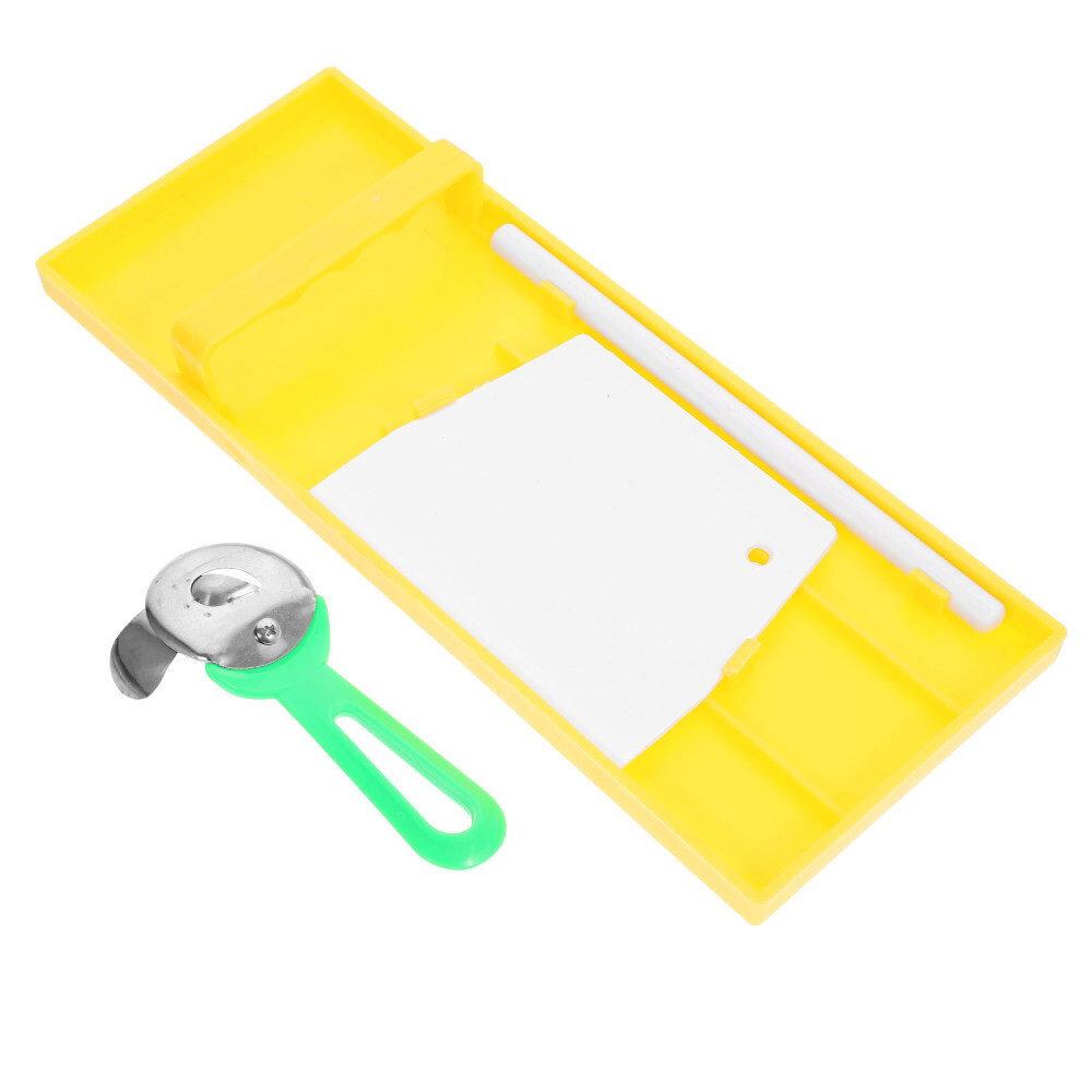 4-Piece Ravioli Stamp Cutter Pasta Board Roller Kitchen Tool Set