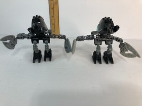 Lego Bionicle Set 8724 Garan Lot of 2 Complete, Printed Instructions