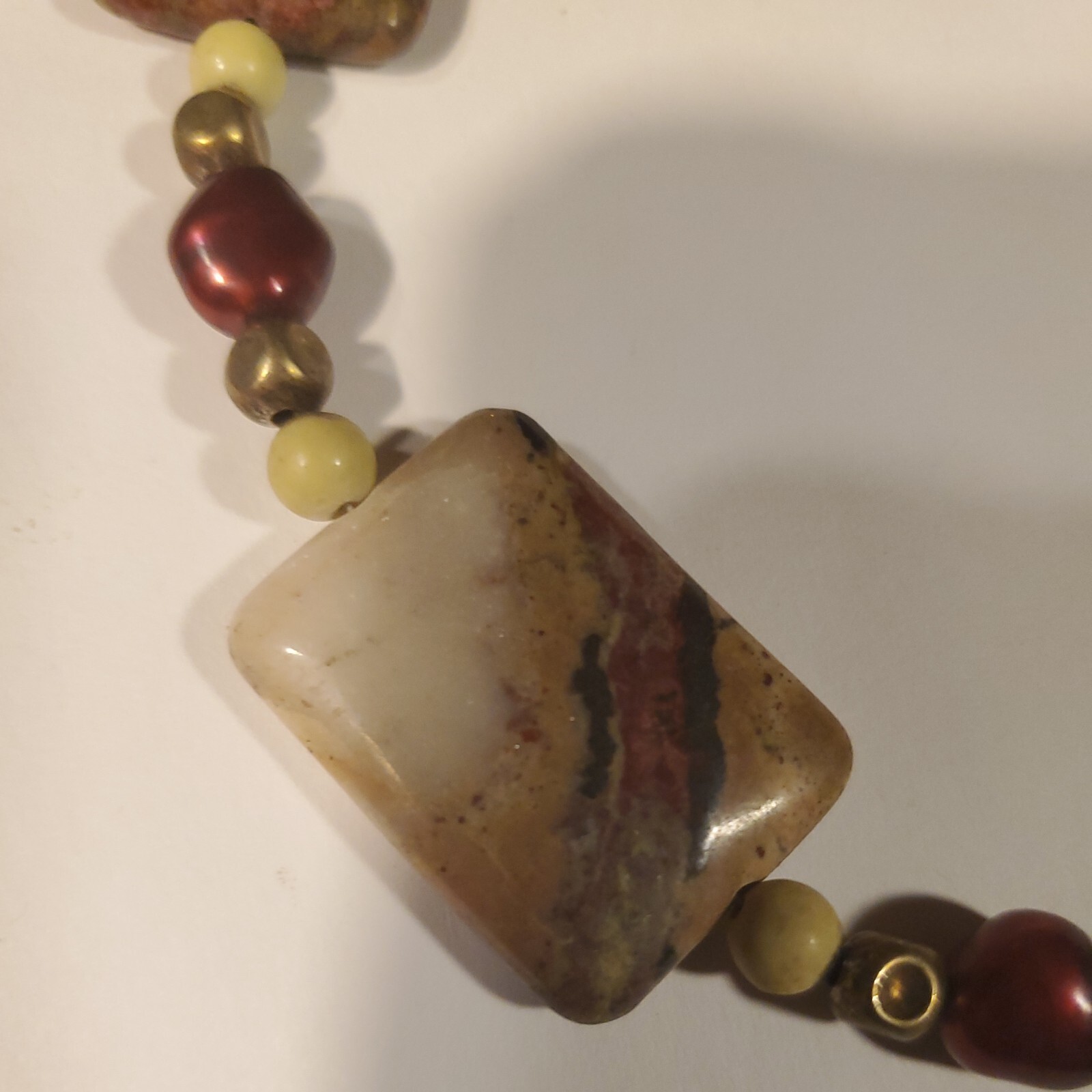 Handycraft 5 Rectangular Marble Jasper Stones Spa… - image 17