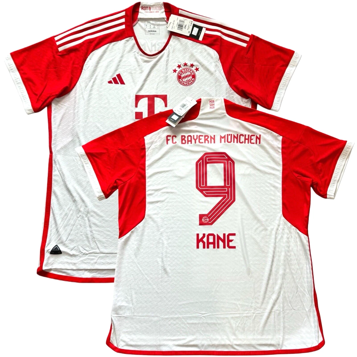 Bayern Munich Size 2XL International Club Soccer Fan Jerseys for