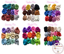 Heidifeathers® Merino Felting Wool Tops / Roving - Choose the Wool Tops Mix Pack