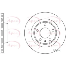 Apec Front Brake Disc DSK3048 - OE High Quality Precision Engineered Part
