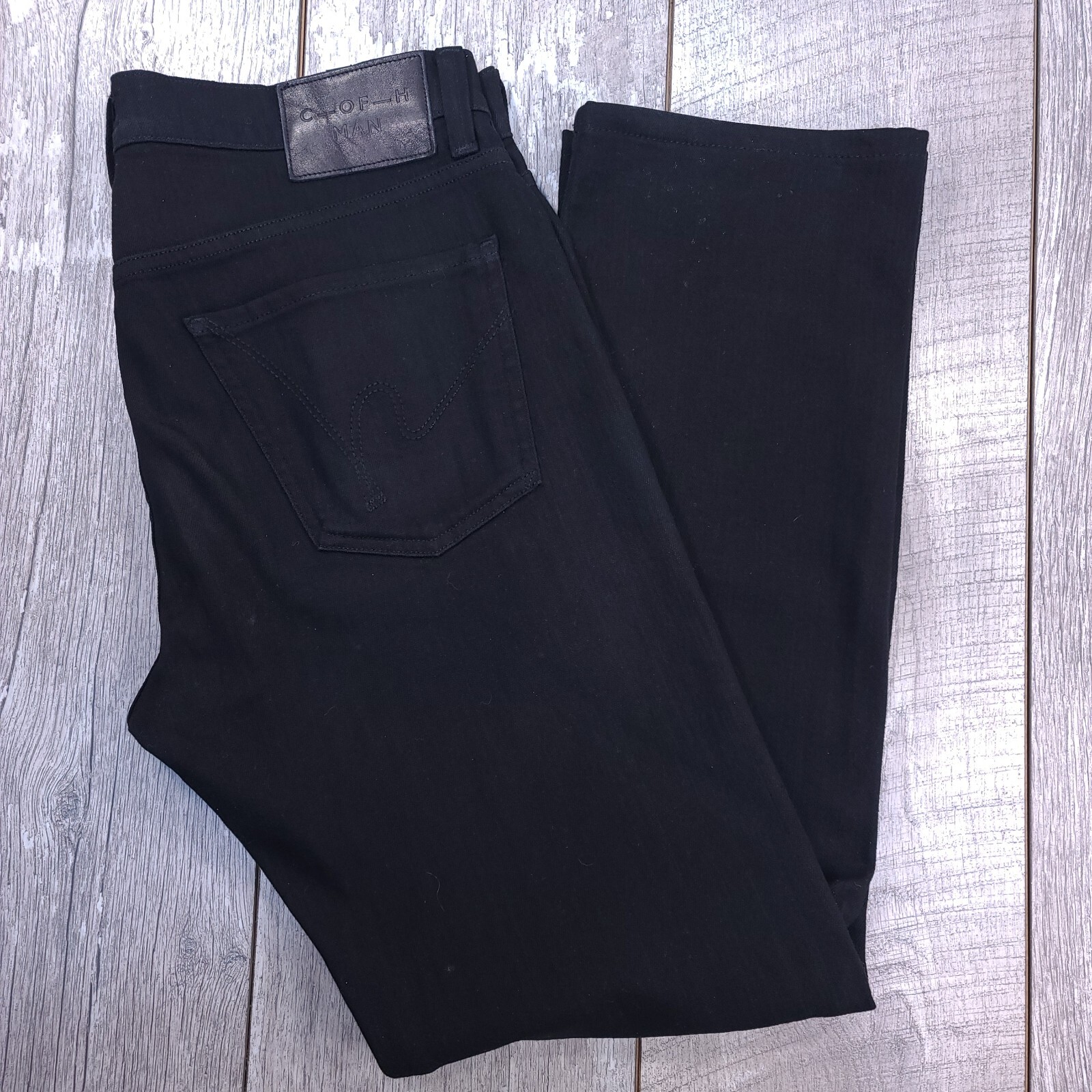 Citizens Of Humanity Men’s Black Slim Straight Leg Jeans Size 31x31 Core Fit