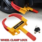 Anti Theft Wheel Clamp Lock Car Auto Trailer Towing Tow Boat Parking Boot