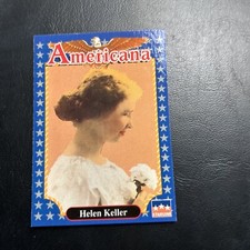 Jb15 Americana 1992 StarLine #166 Helen Keller Writer