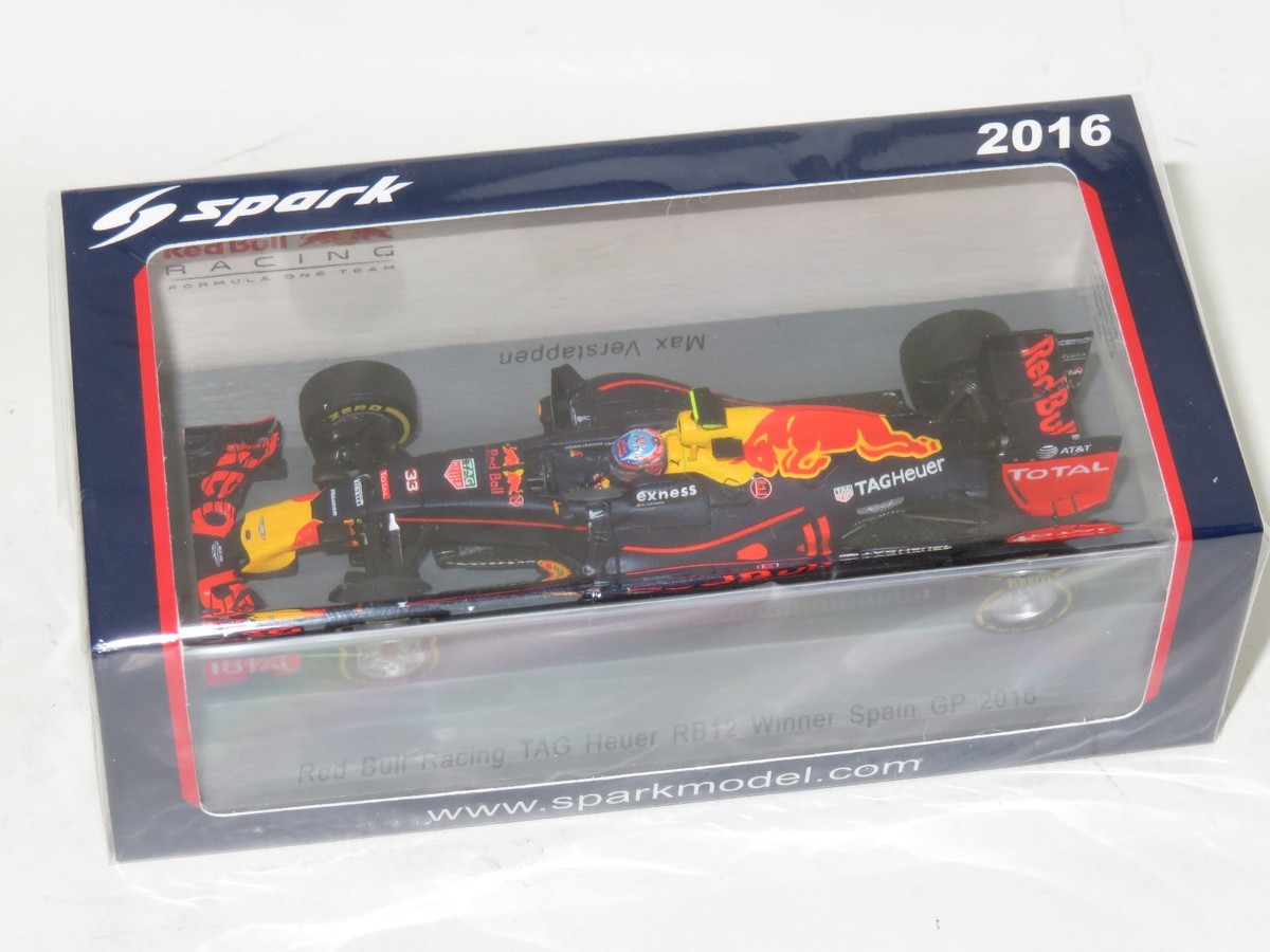 Spark S5019 Red Bull Rb12 Max Verstappen 1st Spanish GP 2016 Spark S5019 Red Bull Rb12 Max Verstappen 1st Spanish GP 2016