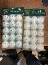 2 New Club Champ Practice Plastic Golf Balls 30ct