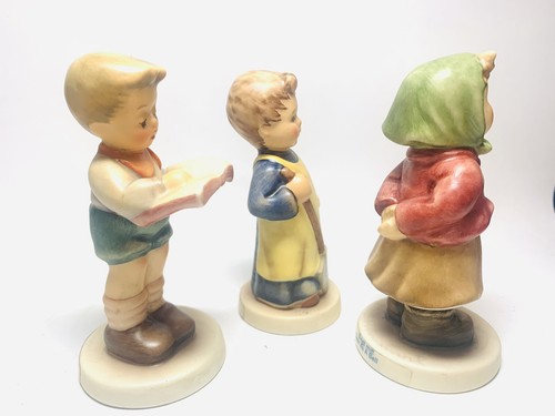 Juego De 3 Estatuillas HUMMEL De Colección ALEMANIA - Imagen 3 de 9