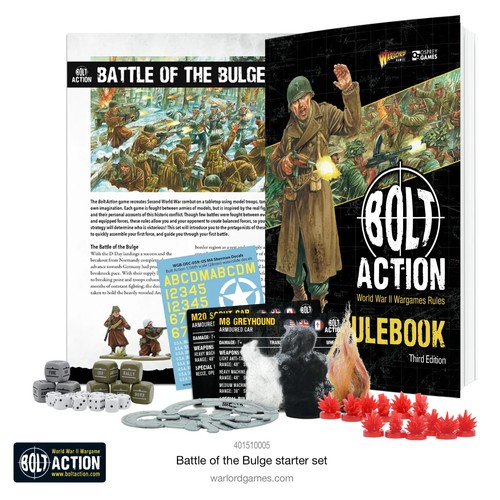 Battle Of The Bulge starter set Bolt action 3rd Edition - Picture 11 of 14