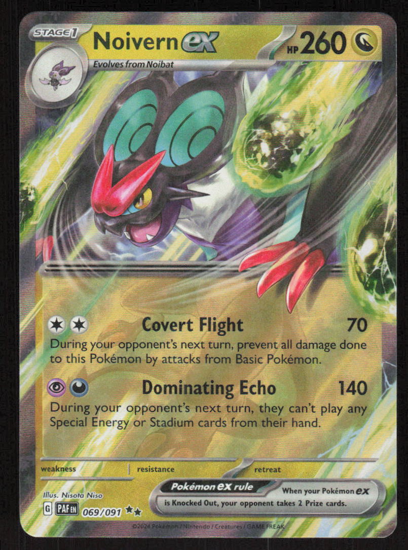 Pokemon TCG Paldea Evolved #153/193 Noivern ex NM