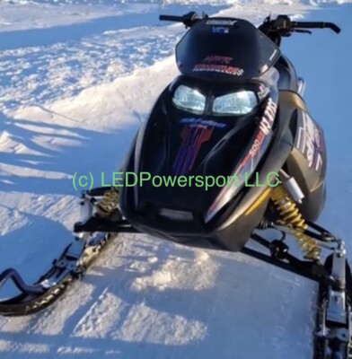 2007 Ski Doo Summit 800 LED Headlight Kit Plug & Play High/Low