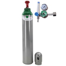 Bombola di gas Puro 4,8 Argon 100% 1.7m3 di saldatura 8 litri TIG MIG riduttore