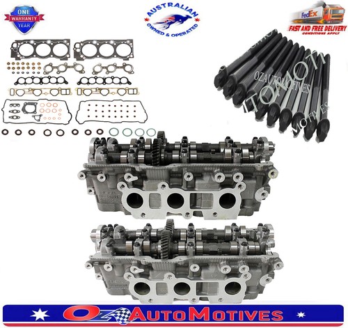 BRAND NEW D4CB DOHC 16v ASSEMBLED CYLINDER HEAD + GASKET + BOLTS KIT