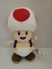 Super Mario Nintendo 2017 Toad Stuffed Plush 8"