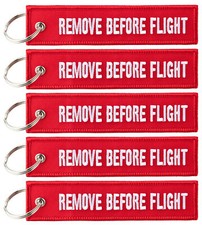 Portachiavi REMOVE BEFORE FLIGHT 5x