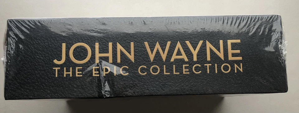 John Wayne - The Epic Collection (2014) DVD Set, 40 Films, DUKE Belt Buckle OOP Foto 3 de 4