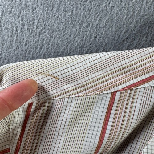 Turnbull & Asser Shirt Mens Large Pastel Striped French Cuff Button Up Cotton - Picture 9 of 23