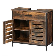 Waschbeckenunterschrank Badschrank Aufbewahrungsschrank Vintagebraun 60x30x60 cm