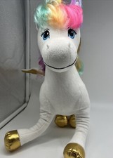 Barbie Dreamtopia White Unicorn Pegasus 17" Stuffed Plush Animal
