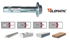 PZ.10 TASSELLI AD ESPANSIONE "ELEMATIC T21" PER CALCESTRUZZO O MURATURA PIENA