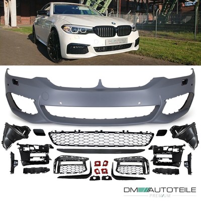 Sport Stoßstange vorne Komplett passt für BMW 5er G30 G31 auch M-Paket + ABE