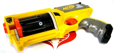 NERF N-Strike Maverick Rev-6 Revolver Blaster Hasbro NO Bullets | eBay