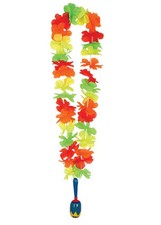Mexican Fiesta Flower Garland with Maraca SINGLE ITEM ASSORTED DESIGN