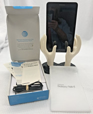 NEW Samsung Galaxy Tab E Black Tablet 16GB AT T Android Version 6.0.1 SM-T377A