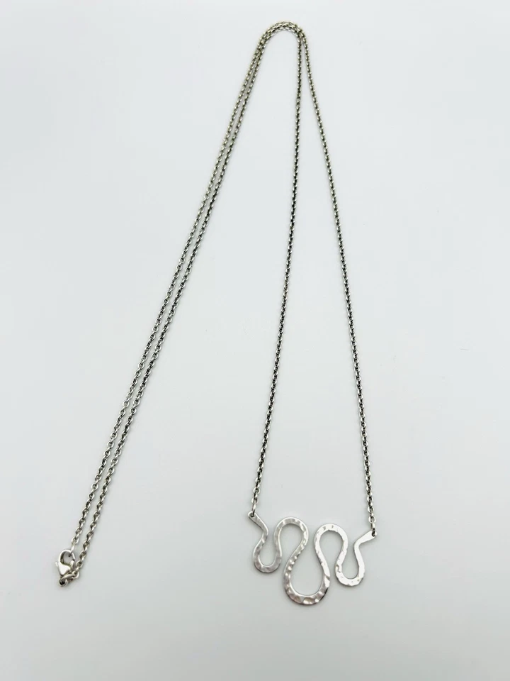 James Avery Retirado 925 Plata de Ley Viaje Cambiable Wazy Charm Soporte 28" Foto 2 de 4